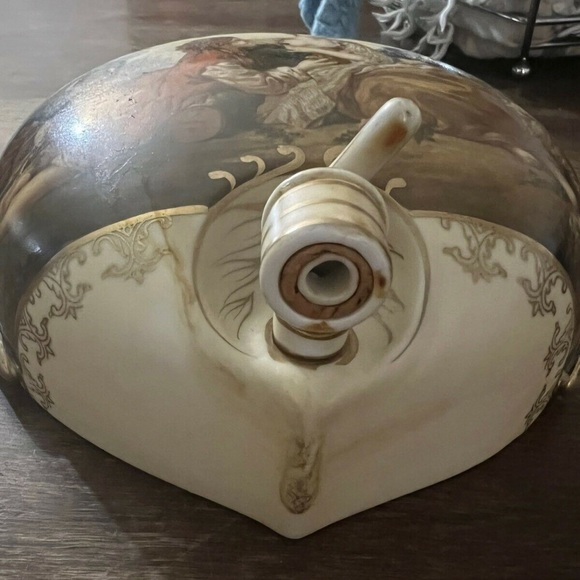 COPY - Victorian Holly Water Wall Tap - Boucher Scene 1754 - Picture 2 of 7